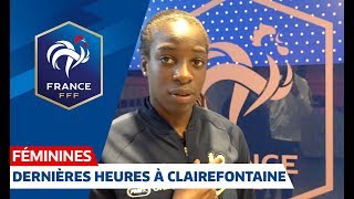 Equipe de France Fém  dernières heures à Clairefontaine avant la liste pour la Coupe du Monde [upl. by Saeger]