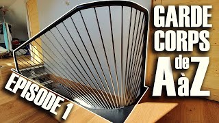 Comment fabriquer une Rambarde  Garde corps en Metal  Episode 1 [upl. by Lourdes75]