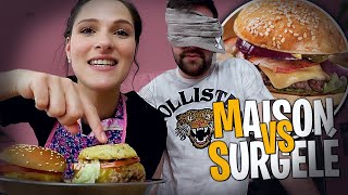 Burger recette maison VS surgelé la carrière burger de Valouzz vatelle continuer 4 [upl. by Aneehsal]