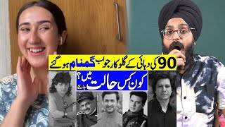 Kya Singers the Indian Reaction to Top Pakistani Singers of 90s Era [upl. by Eizle823]