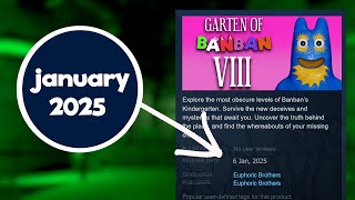 New Official RELEASE DATE of GARTEN OF BANBAN 8 Euphoric Bothers [upl. by Guillaume]