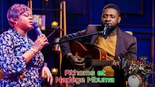 🔴 ATHOMS amp NADÈGE MBUMA Live MEDLEY  Eloko te  Cache toi Yeshoua Masshia Ngolu [upl. by Cowden]