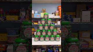 Watermelon Splash Gummies Tower 🍉 watermelon candy [upl. by Asilla]