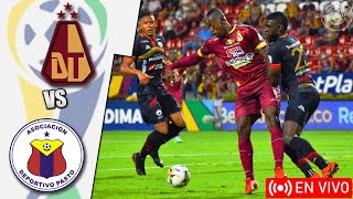 Deportes Tolima 21 Deportivo Pasto  Clausura Colombia Jornada 2 [upl. by Notsob]