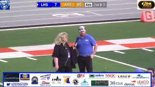 Lovington Football at Artesia [upl. by Dorcea]