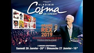 Vladimir Cosma en concert au Grand Rex 2019 [upl. by Asabi889]