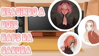 Sala de Naruto Classico reagindo a dois raps da Sakura Superação e Modo Byakugou [upl. by Ahsele]