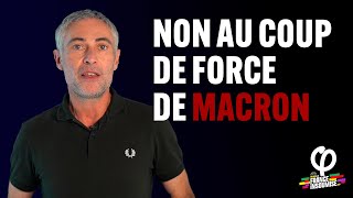 Non au coup de force de Macron  manifestation le 7 septembre [upl. by Schwing]