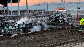 73024 Adams County Fair Demo Derby Street Stock Weld [upl. by Attinahs]