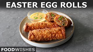 Easter Egg Rolls  Food Wishes [upl. by Decker341]