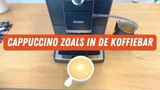 Nivona CafeRomatica 790 Eigen Cappuccino Maken op de Nieuwste Nivona Koffiemachine [upl. by Aydin295]