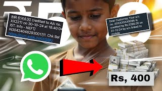 WhatsApp Earn Money ₹400 Daily Without Investment Tamil 2024 [upl. by Lea]