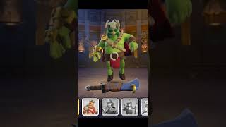 Barbarian King Skins clashofclans clashofclansvideos youtube gaming gamingchannel viralreels [upl. by Enelyw]