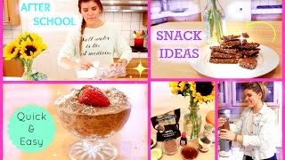 Healthy amp Easy After School Snack Ideas [upl. by Daney]