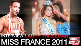 Interview de Laury Thilleman  Miss France 2011  Le 69 NRJ [upl. by Maitund]