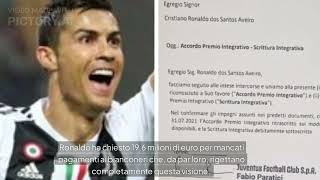 LA JUVENTUS NON DOVRA MAI 196 MILIONI A RONALDO ECCO PERCHE HA IMPUGNATO LA SENTENZA juve [upl. by Rebliw]