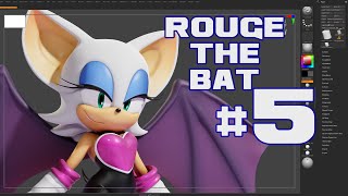 Modeling Stream Rouge the Bat 5 [upl. by Jacoba]