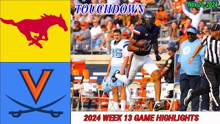 Virginia vs SMU WEEK 13 FULL GAME 4thQtr  Nov 232024 Mens College Football [upl. by Fokos]