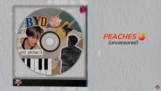 PEACHES LYRIC VIDEO  BANG YEDAM COVER  STUDIO VERSION [upl. by Ignatz59]