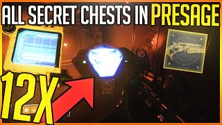 How To Get ALL 12 Secret LOOT Chests in Presage Tucked Away Triumph Guide 112  Destiny 2 [upl. by Rapp105]