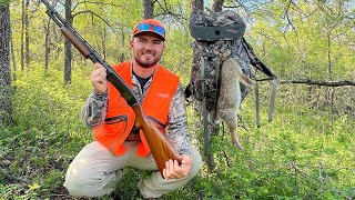 Rabbit Hunting Texas Public Land Catch Clean Cook [upl. by Nylazor]