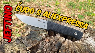 Nož s Aliexpressa za 470 Eura HX OUTDOORS 5CR15 Stainless Steel Knife D286AL outdoors [upl. by Aioj]