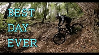 BEST DAY OF MOUNTAIN BIKING EVER Santa Cruz HERO DIRT STEEPS [upl. by Rickart]