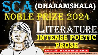 NOBEL PRIZE 2024  LITERATURE NOBEL PRIZE WINNERS 2024  NOBEL PRIZE HISTORY  BY ABHAY THAKUR SIR [upl. by Sil]