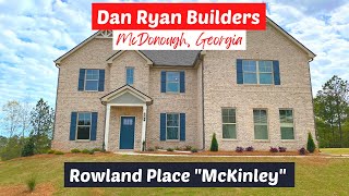 Living In McDonough Georgia  DRB Homes  McKinley Plan [upl. by Nirrok]