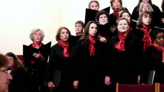 Sharing A New Song Chorus Sings quotCarol of the Bellsquot HD  December 3 2011 [upl. by Frankhouse]