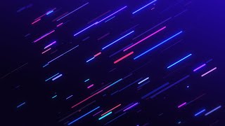 Rounded Neon Multicolored lines Animation Background Video  Footage  Screensaver [upl. by Frear]