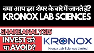 Kronox Lab Science Share Analysis • Kronox Lab Science Breaking News • Dailystock [upl. by Abehsat]