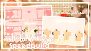 AESTHETIC KAWAII HOMESTORE SPEEDBUILD  Kat amp Floriia [upl. by Luelle]