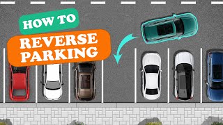 How to Reverse Parking Bay parking Step by Step [upl. by Leuqram]