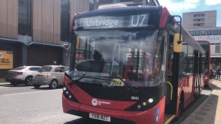 Near Full Journey on Route U7 8845 YX16NZT [upl. by Ennahgiel]