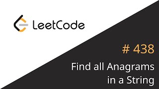 LeetCode 438  Find All Anagrams in a String  JavaScript  Live Coding [upl. by Theodore]