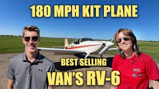 180 MPH Kit Plane The Vans RV6 [upl. by Asilrak987]