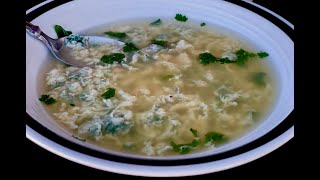 How to Make STRACCIATELLA SOUP  Italian Egg Drop Soup [upl. by Roede499]