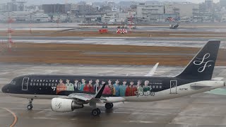 福岡空港 Fukuoka Airport ［離着陸］ [upl. by Tiebout]