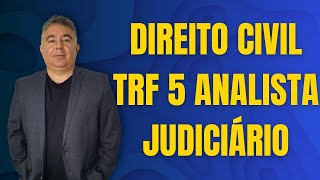 D CIVIL ANALISTA TRF5 [upl. by Meeharb]