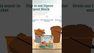 Ugaoo Cocopeat Block for Home Garden Plants 5 Kg [upl. by Mersey455]