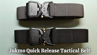 Jukmo Quick Release Tactical Belt  Review [upl. by Etoile]