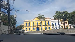 Dirigindo de Recife até o Centro Histórico de Olinda vídeo de novembro de 2023 [upl. by Aihcsrop]