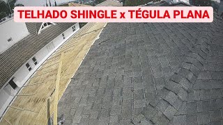 O QUE NINGUÉM FALA SOBRE O TELHADO SHINGLE ❗❗❗ [upl. by Ettezzus]