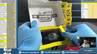 2022 Contenders Optic Football 10 Box Half Case PYT Break 3 [upl. by Calica]