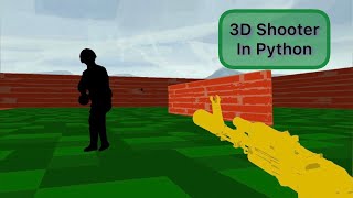 Make 3D FPS Game in Python Ursina Engine [upl. by Jacobba26]