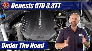 20192024 Genesis G70 33 TT Engine Explained [upl. by Adnohral]