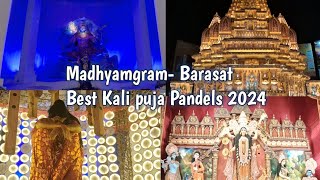 Madhyamgram Kali Puja 2024  Kali puja Travel guide  Top 3 Kali Puja Pandels in Madhyamgram 2024 [upl. by Lois386]