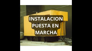 Proyecto Planta Electrica Diesel 35 KVA Puesta en Marcha [upl. by Grath]