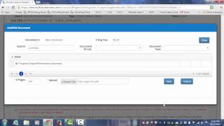 Florida Courts EFiling Portal  Filing Large Documents [upl. by Epolenep606]